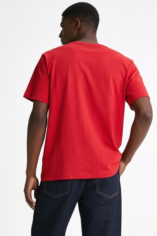 T-shirt regular - Rouge
