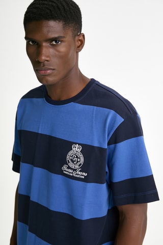 T-shirt regular - Bleu