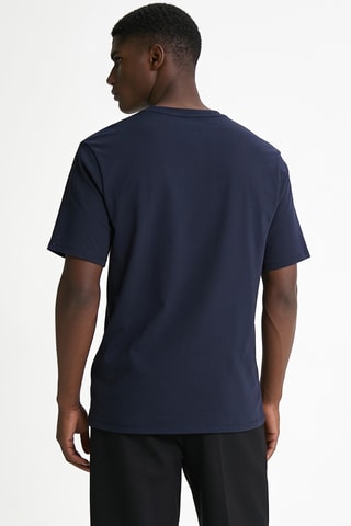 T-shirt slim - Bleu marine