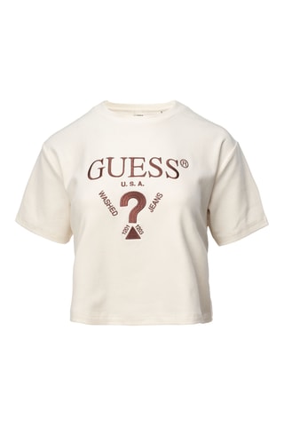 T-shirt cropped - Ecru