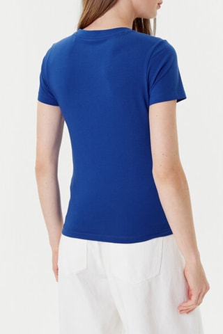 T-shirt slim - Bleu roi