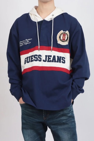 Sweat à capuche - Bleu marine