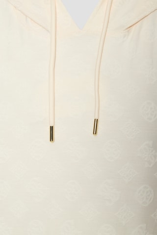 Sweat à capuche - Beige clair