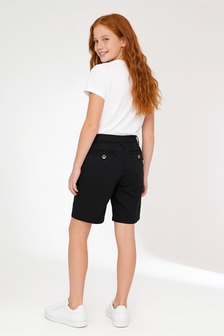 Short en jean - Noir