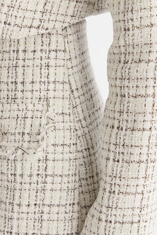 Minijupe taille haute - Blanc