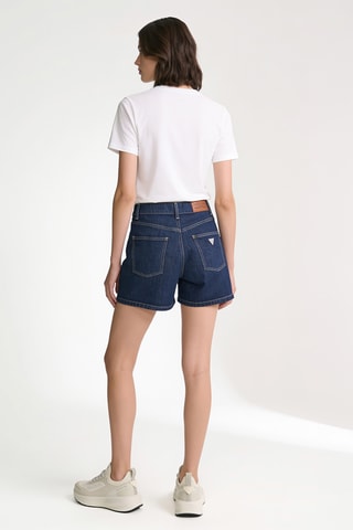 Jupe-short en jean - Bleu foncé