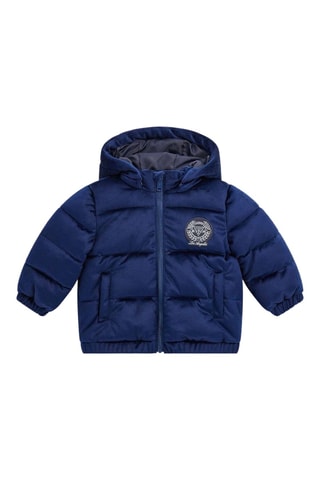 Doudoune à capuche - Bleu marine