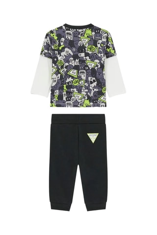 T-shirt et jogging - Noir et blanc