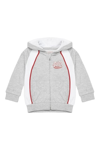 Sweat à capuche et jogging - Gris clair chiné