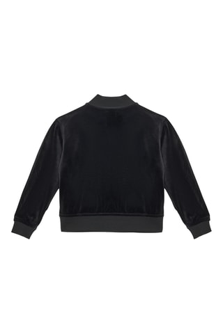 Sweat en velours - Noir