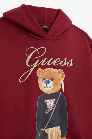 Sweat à capuche - Bordeaux