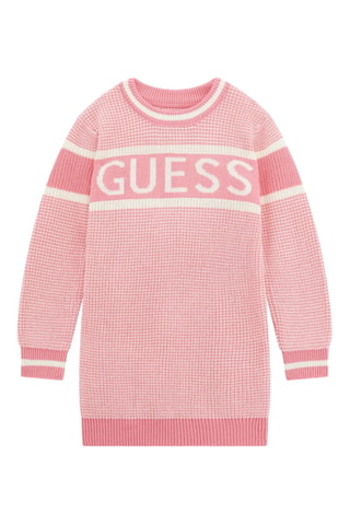Robe pull en laine - Vieux rose