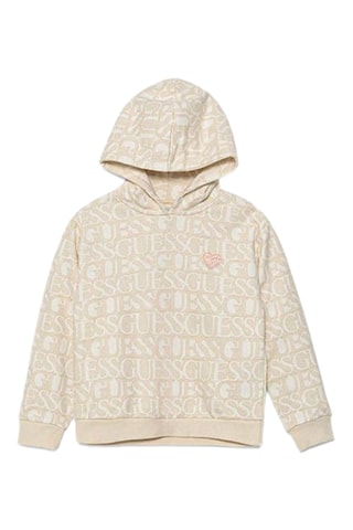 Sweat à capuche - Ecru