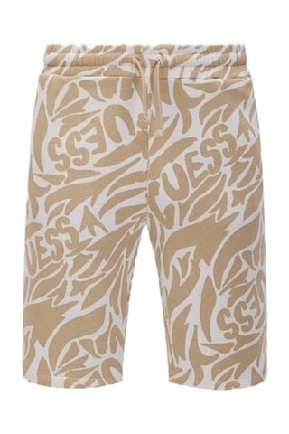 Bermuda - Beige et blanc