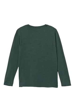 T-shirt en coton biologique - Vert foncé