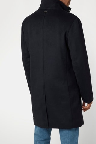 Manteau en laine - Bleu marine