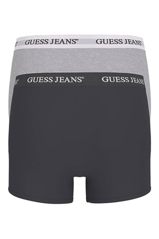 2 boxers - Gris chiné et noir