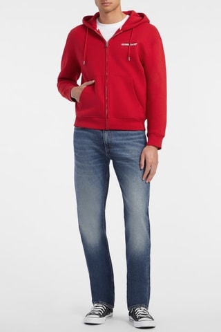 Sweat à capuche - Rouge