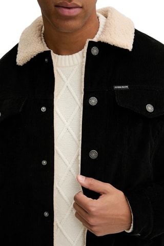 Veste en velours - Noir