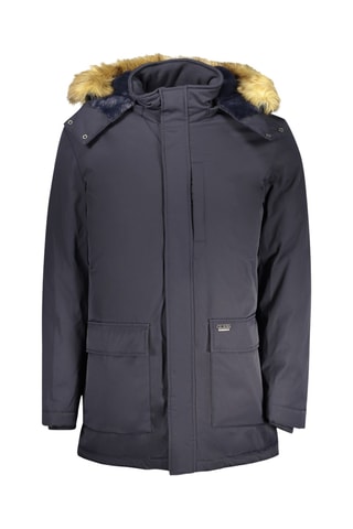 Parka à capuche - Bleu nuit