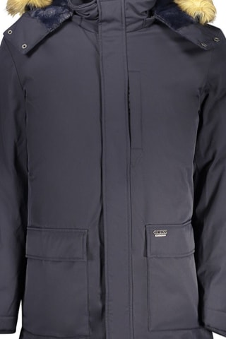 Parka à capuche - Bleu nuit