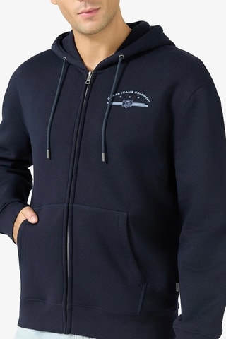 Sweat à capuche - Bleu