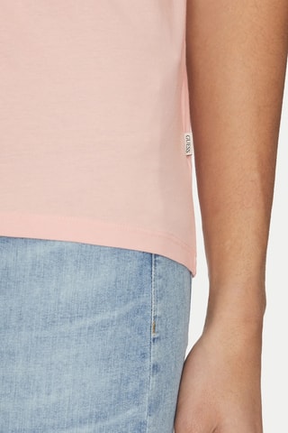 T-shirt slim - Rose poudré