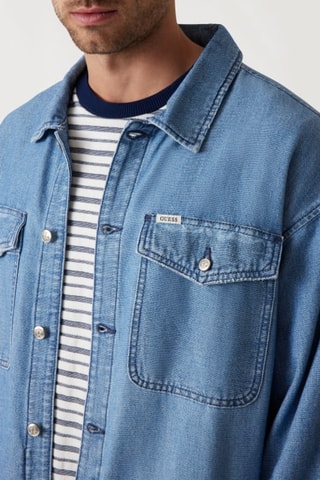 Veste en jean - Ciel