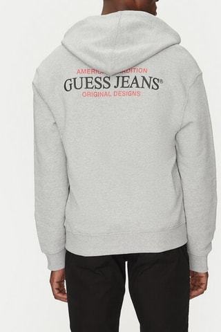 Sweat à capuche - Gris clair chiné