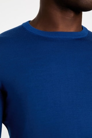 Pull en laine - Bleu roi
