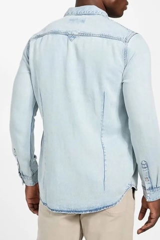 Chemise en jean - Ciel
