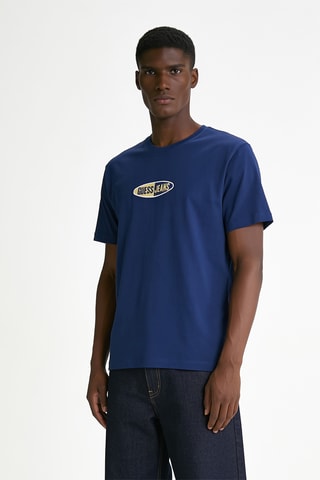 T-shirt regular - Bleu marine