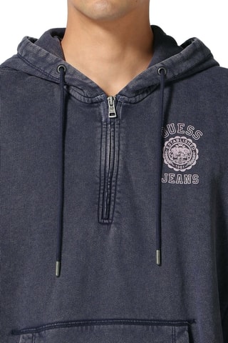 Sweat à capuche - Blue marine
