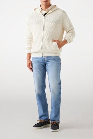 Gilet à capuche - Blanc