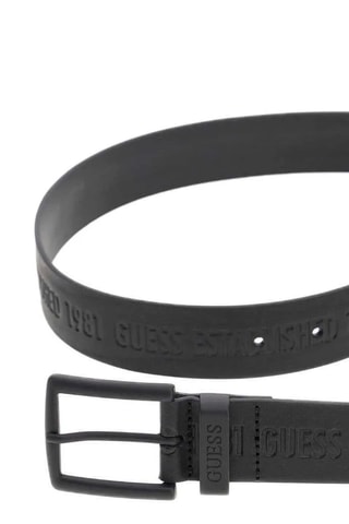 Ceinture en cuir - Noir