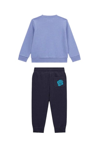 Sweat et jogging - Mauve et noir