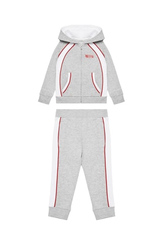 Sweat à capuche et pantalon - Gris clair