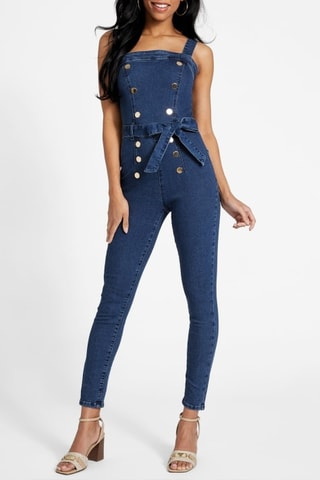 Combinaison en jean - Bleu