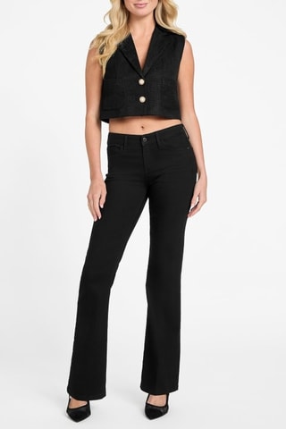 Veste court sans manches - Noir
