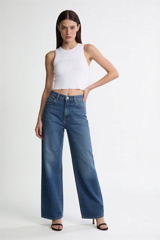 Pull sans manches - Blanc