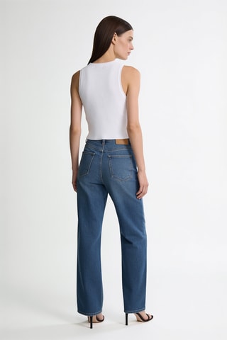Pull sans manches - Blanc