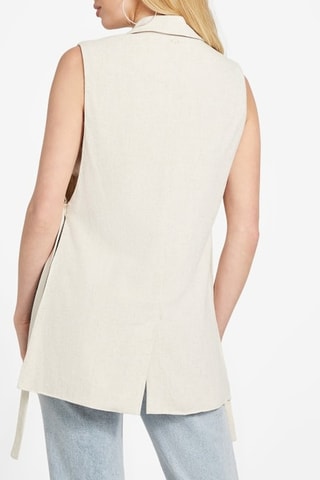 Veste sans manches - Ecru