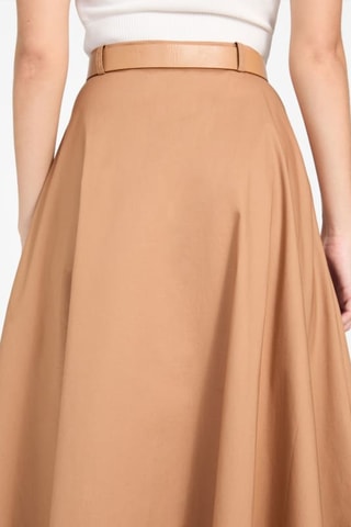 Jupe midi - Camel
