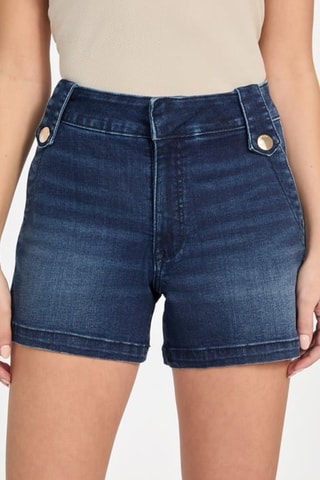 Short en jean - Bleu