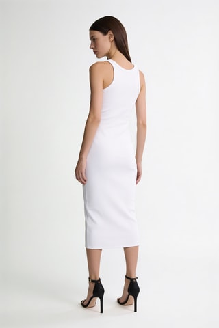 Robe fourreau - Blanc