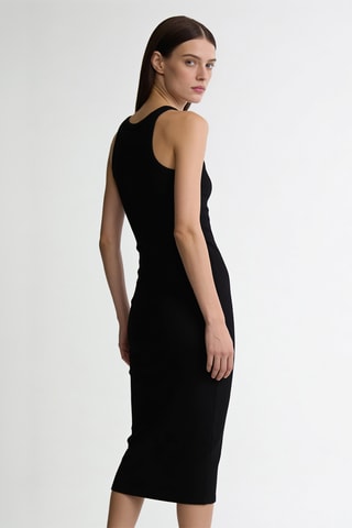 Robe fourreau - Noir