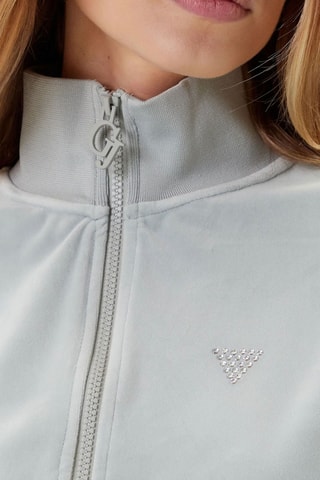 Sweat en velours - Vert clair