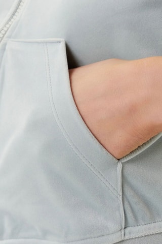Sweat en velours - Vert clair