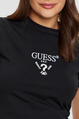 T-shirt cropped - Noir
