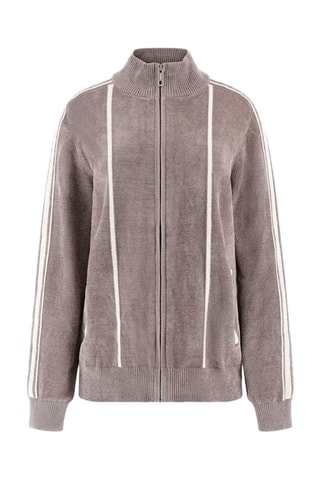 Sweat en velours - Gris